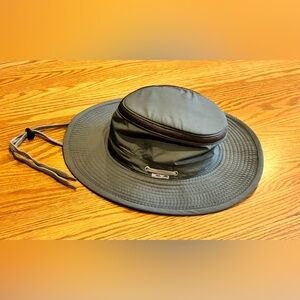 Conner Handmade Safari Hat, Sz. XL, Green, Recycled Plastic & Organic Cotton